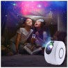 NN AURA - Projektor gwiazd nieba LED rzutnik laser lampka nocna
