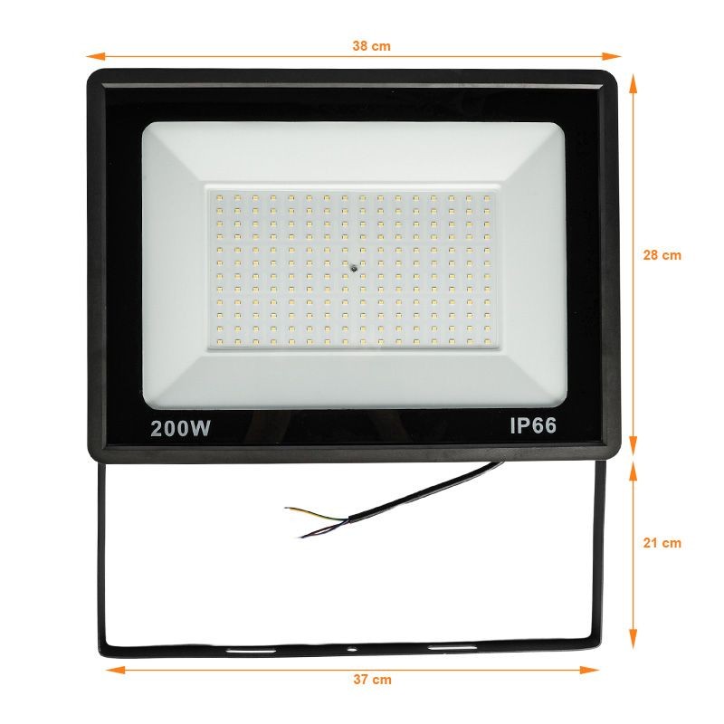 NN HALOGEN 200W - Oświetlacz halogenowy zewnętrzny IP66