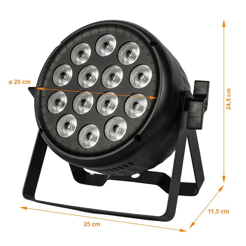Light4Me VENOM PAR 14X15 - Reflektor PAR LED RGBW