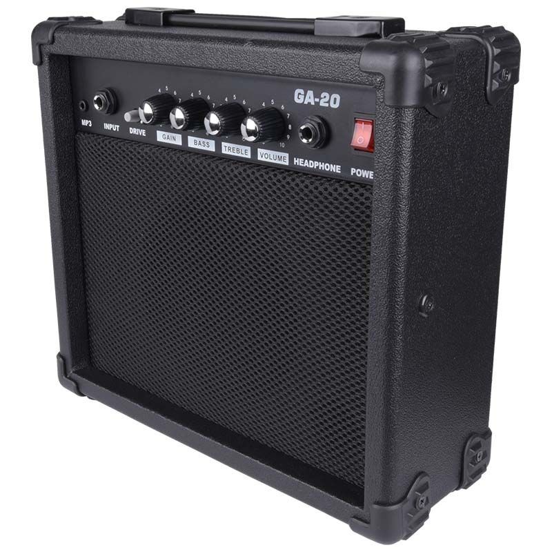 V-Tone EAG SET BK - Zestaw gitarowy gitara elektroakustyczna + wzmacniacz