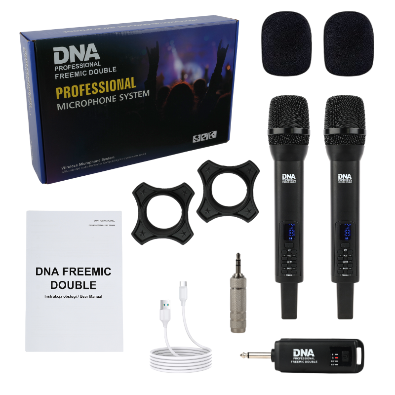 DNA FREEMIC DOUBLE - Bezprzewodowy system mikrofonowy
