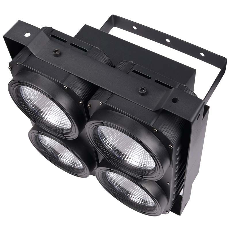Light4Me BLINDER LED 4x100W - Oświetlacz sceniczny ze stroboskopem