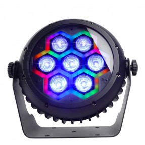 Light4Me FRAME PAR IP65 7x10W LED RGBW - Reflektor PAR