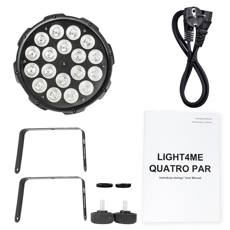 Light4Me QUATRO PAR 18x10W RGBW - Reflektor PAR