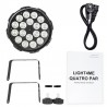 Light4Me QUATRO PAR 18x10W RGBW - Reflektor PAR