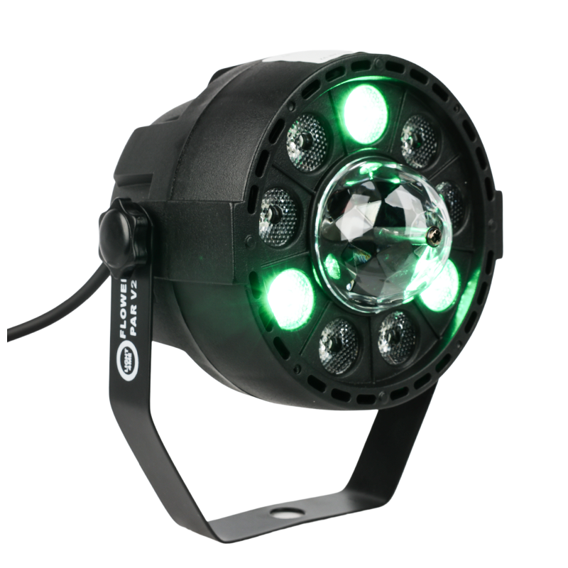 Light4Me FLOWER PAR V2 - Reflektor PAR dyskotekowy LED RGB