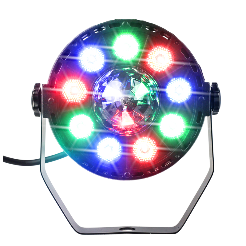 Light4Me FLOWER PAR V2 - Reflektor PAR dyskotekowy LED RGB