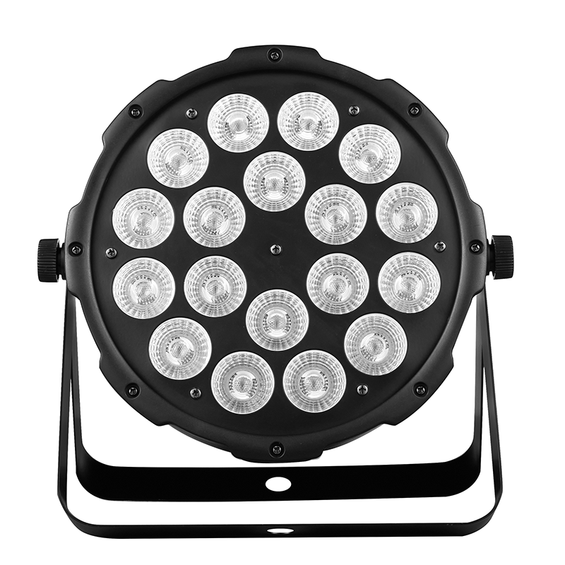 Light4Me HEXO PAR 18x12W RGBWA-UV - Reflektor PAR LED