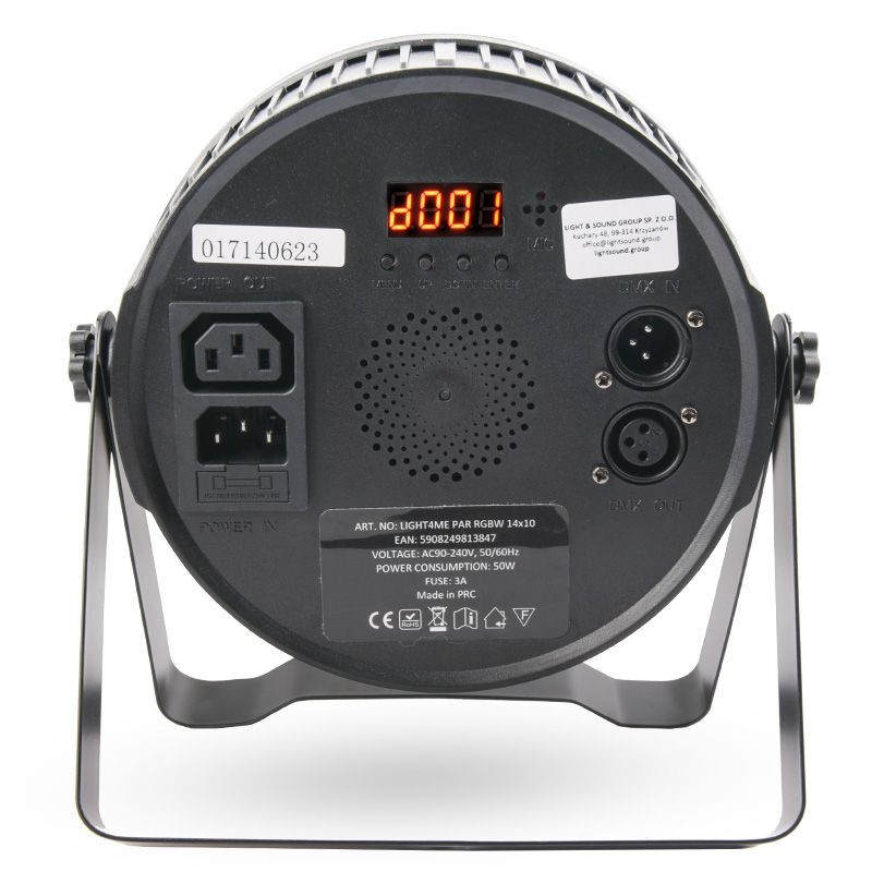 Light4Me PAR RGBW 14x10 - Reflektor PAR LED