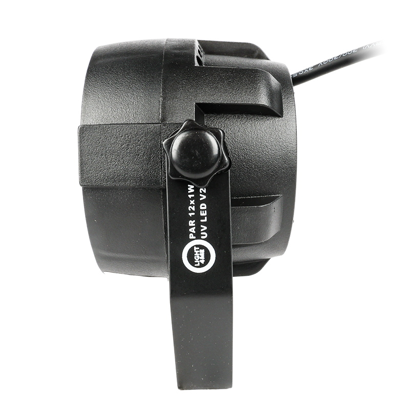 Light4Me PAR 12x1W UV LED V2 - Reflektor ultrafioletowy PAR
