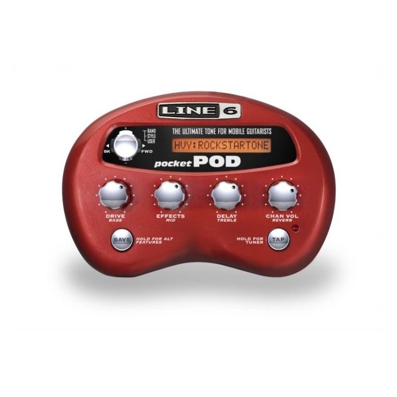 LINE 6 Pocket POD - multiefekt gitarowy
