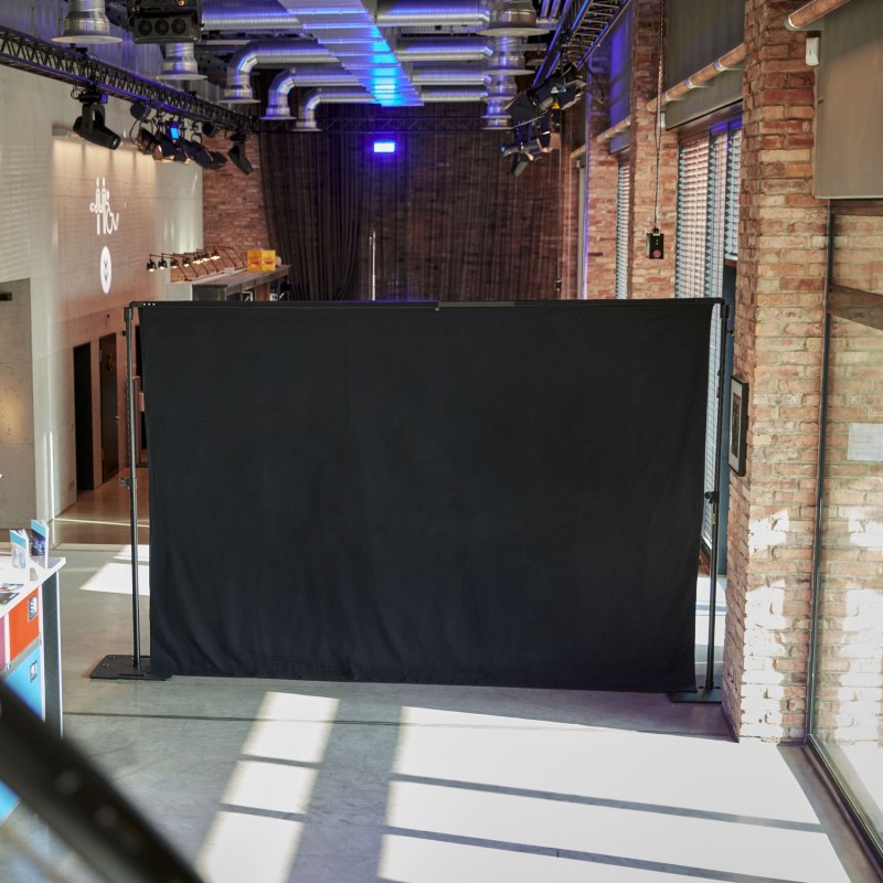 Gravity PAD T - Poziomy drążek teleskopowy do systemu kurtyn rurowych i zasłonowych