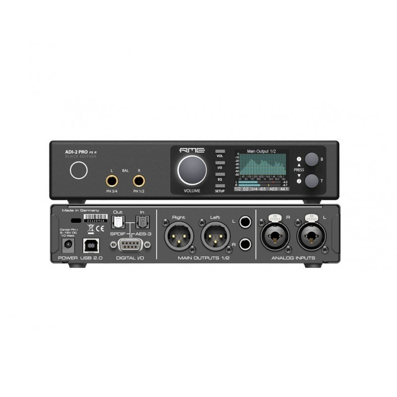 RME ADI-2 Pro FS R Black – Przetwornik ADslsDA