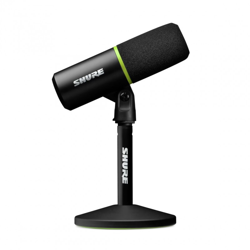 Shure MV6 - Dynamiczny mikrofon USB-C dla graczy i streamerów - 1