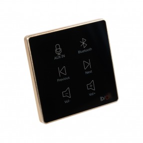 Laudio W10BT BK - Odtwarzacz ścienny Bluetooth