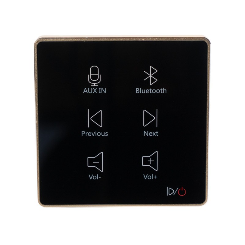Laudio W10BT BK - Odtwarzacz ścienny Bluetooth