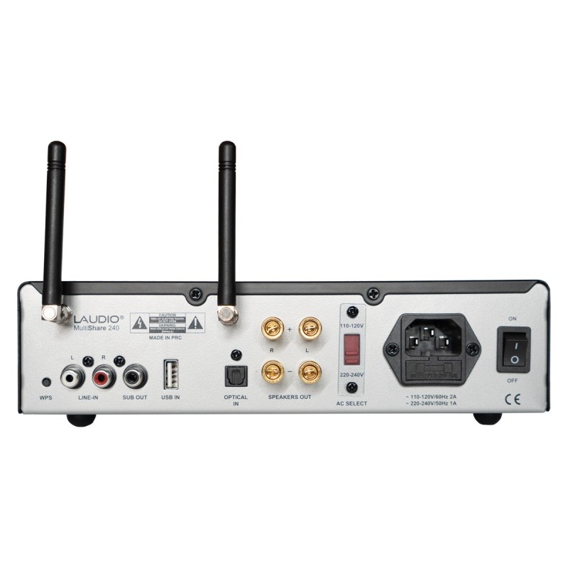 Laudio MultiShare 240 - Wzmacniacz 240W WiFi Bluetooth