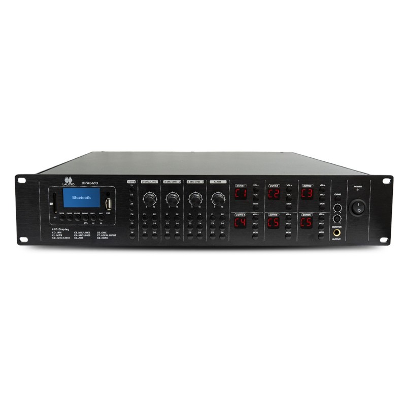 Laudio DPA6120 - Wzmacniacz 6-strefowy 6x120W