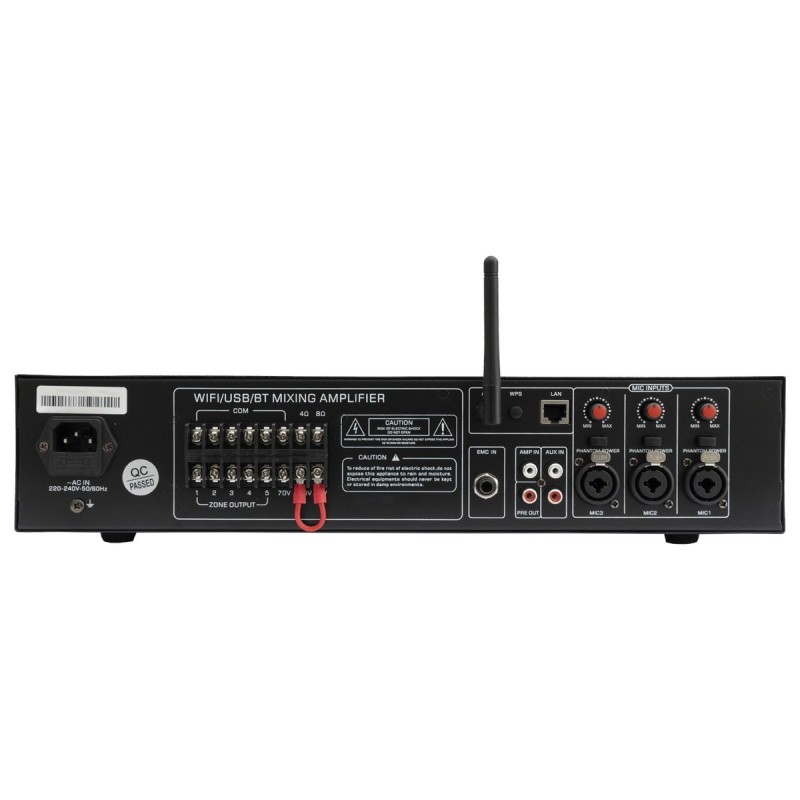 Laudio MultiTask 240W WiFi - Wzmacniacz strefowa 100V