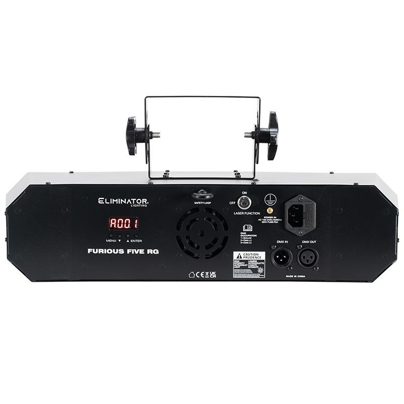 Eliminator Furious Five RG - Efekt disco LED