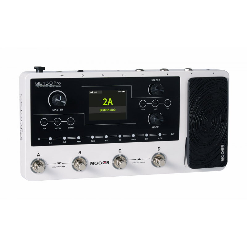 Mooer GE150 PRO Amp Modeling & Multi Effects - Multiefekt gitarowy - 6