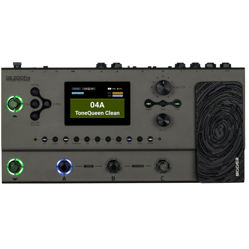 Mooer GE200 PRO Amp Modeling & Multi Effects - Multiefekt gitarowy - 1