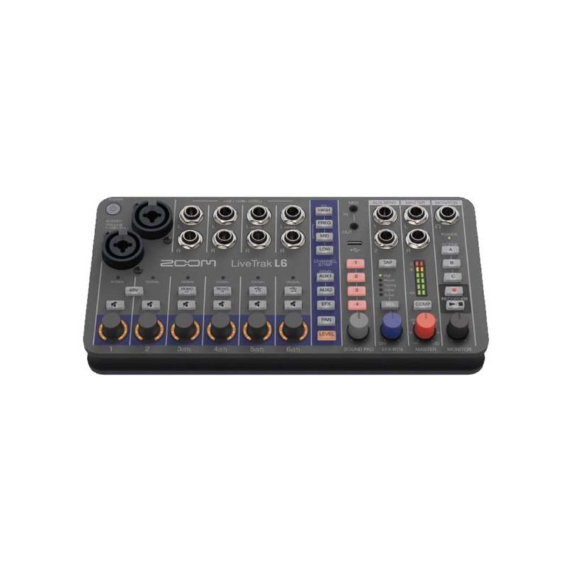 Zoom LiveTrak L-6 - mikser cyfrowy - 3