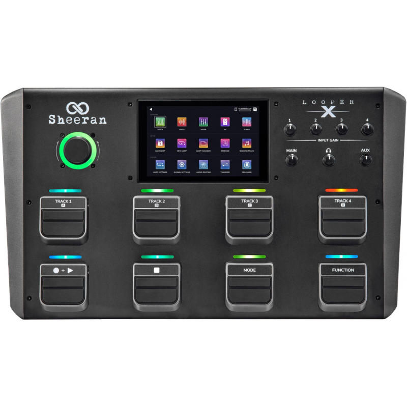 Sheeran Looper X - 4-ścieżkowy looper - 1 - Efekty Loop - 4-ścieżkowy looper [projekt Ed Sheeran], 5 trybów [Multi, Sync, Song, 