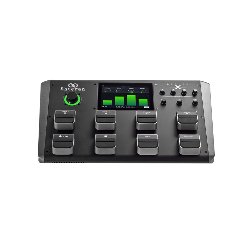 Sheeran Looper X - 4-ścieżkowy looper - 4 - Efekty Loop - 4-ścieżkowy looper [projekt Ed Sheeran], 5 trybów [Multi, Sync, Song, 