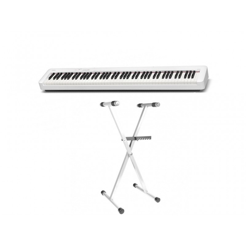 Pianino cyfrowe Casio CDP-S110 WE + statyw