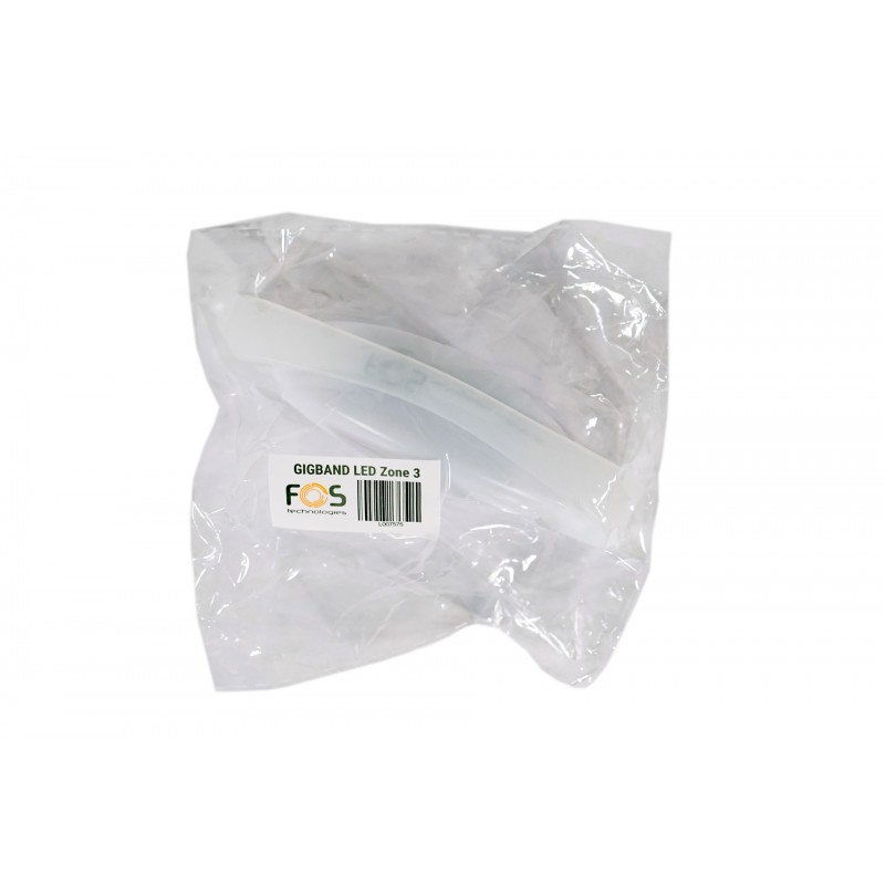 FOS GIGBAND LED Zone 3 - Zdalnie sterowana opaska LED DMX - 2 - Oświetlenie - Zdalnie sterowana opaska LED DMX, wykonana z wysok