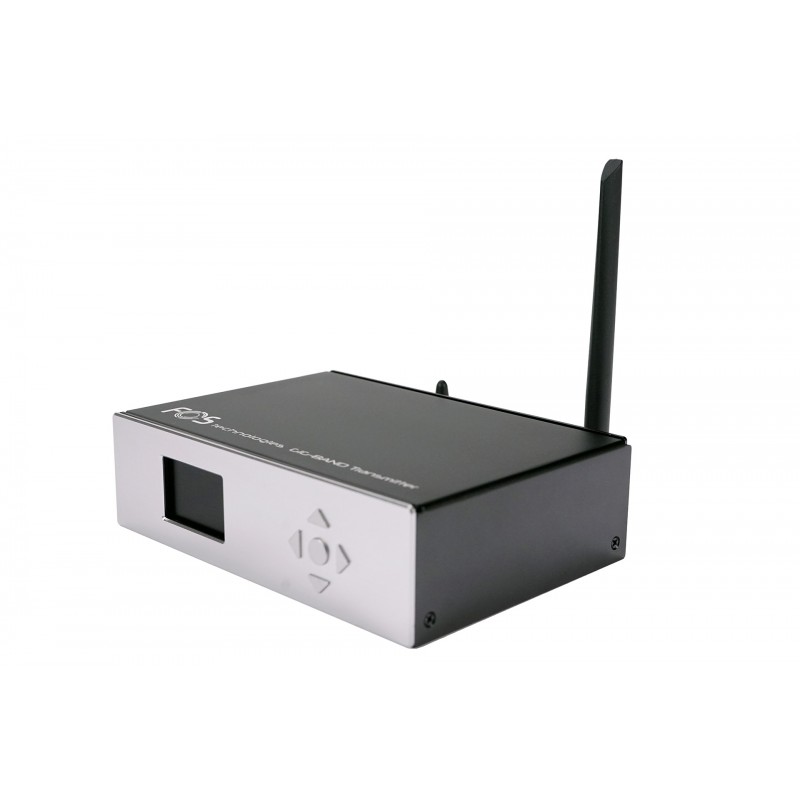 FOS GIGBAND Transmitter - Nadajnik - 5 - Sterowniki DMX i zasilanie - Jeden pilot zdalnego sterowania do opaski LED może kontrol