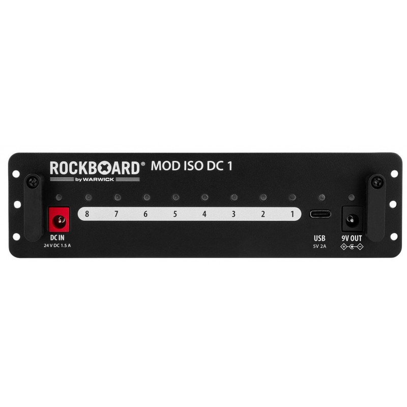RockBoard Power MOD ISO DC 1 - zasilacz multi-power do pedalboardu - 1 - Akcesoria gitarowe - Wszechstronny zasilacz do efektów,