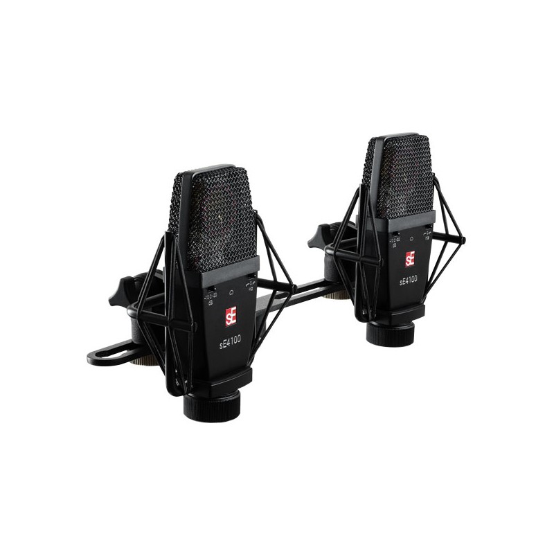 sE Electronics sE 4100 Pair - mikrofon pojemnościowy - 1 - Mikrofony pojemnościowe - Para Mikrofonów pojemnościowych, Dwa parowa