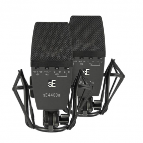 sE Electronics sE 4400 - Dwa parowane mikrofony pojemnościowe - 1 - Mikrofony studyjne - Dwa parowane mikrofony sE4400, w zestaw