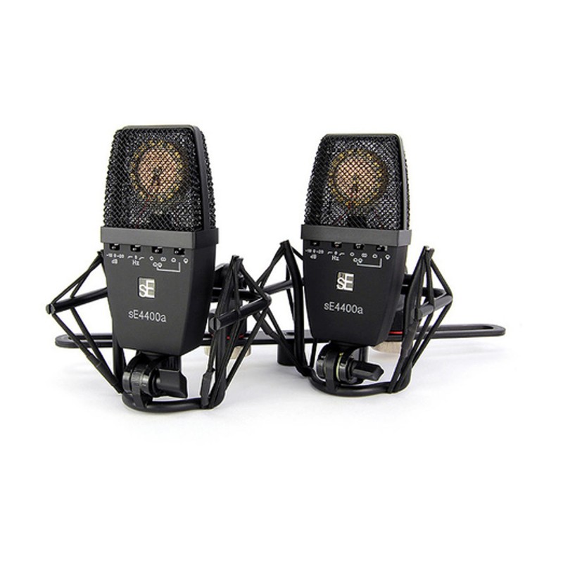 sE Electronics sE 4400 - Dwa parowane mikrofony pojemnościowe - 3 - Mikrofony studyjne - Dwa parowane mikrofony sE4400, w zestaw