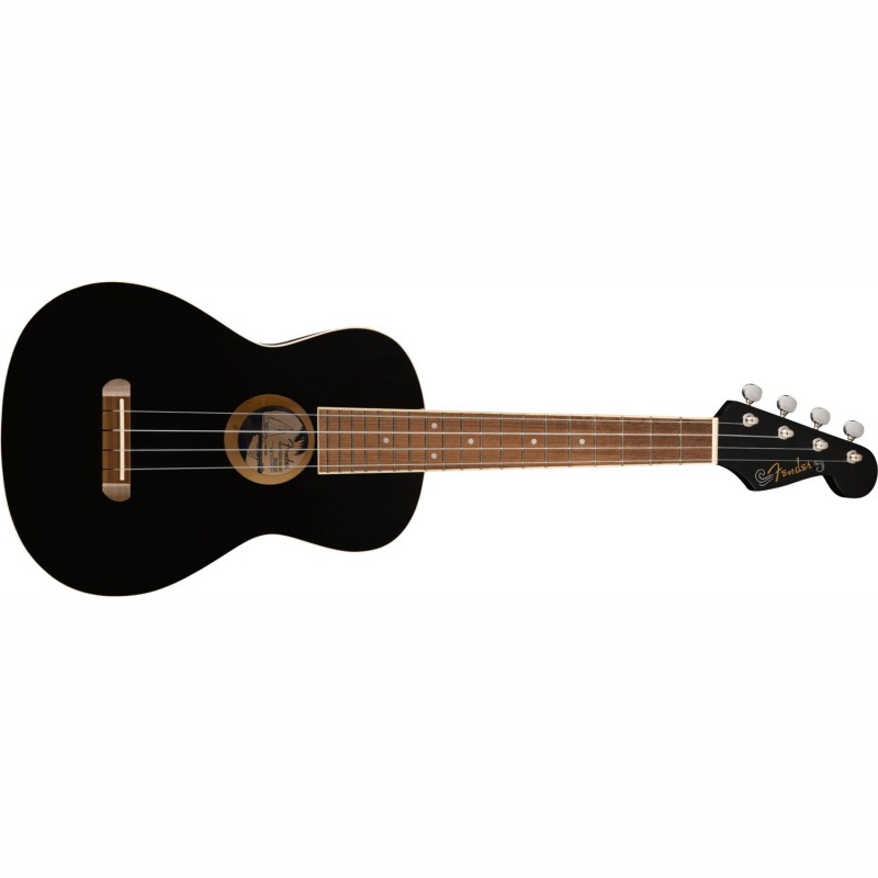 Fender Avalon Tenor WF Black - Ukulele