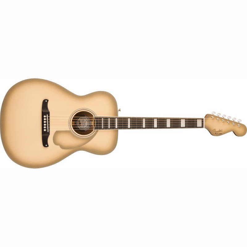 Fender California Vintage Malibu Antigua - Gitara elektroakustyczna z futerałem
