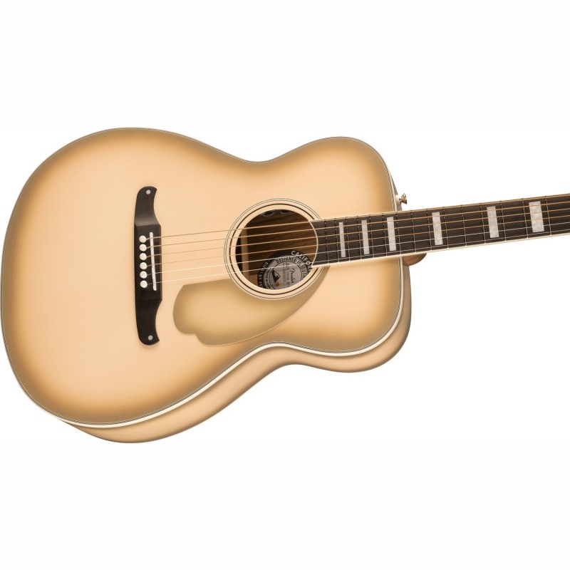 Fender California Vintage Malibu Antigua - Gitara elektroakustyczna z futerałem