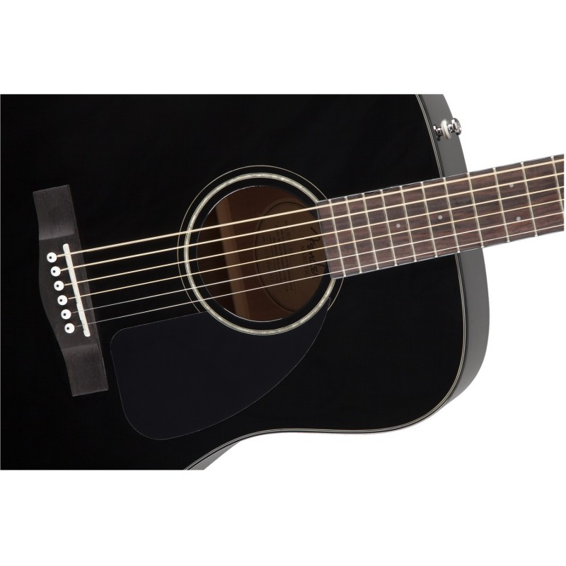 Fender CD-60 Dreadnought V3 WF Black - Gitara akustyczna z futerałem