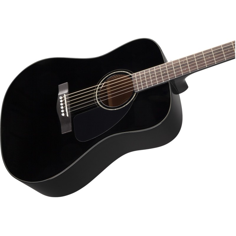 Fender CD-60 Dreadnought V3 WF Black - Gitara akustyczna z futerałem