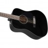 Fender CD-60 Dreadnought V3 WF Black - Gitara akustyczna z futerałem