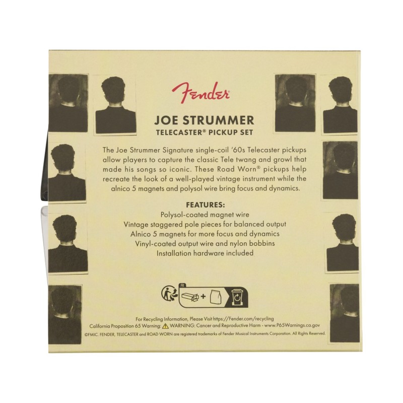 Fender Joe Strummer Telecaster - Zestaw przetworników