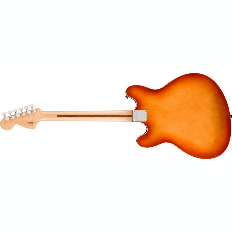 Squier Affinity Starcaster Deluxe MF Sienna Sunburst - Gitara elektryczna