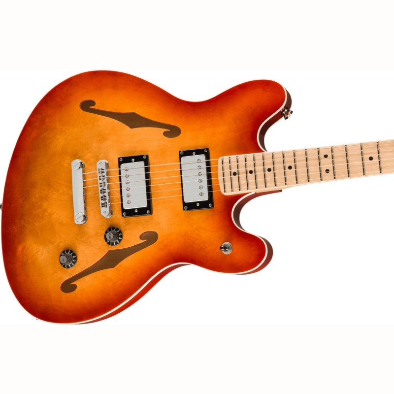 Squier Affinity Starcaster Deluxe MF Sienna Sunburst - Gitara elektryczna