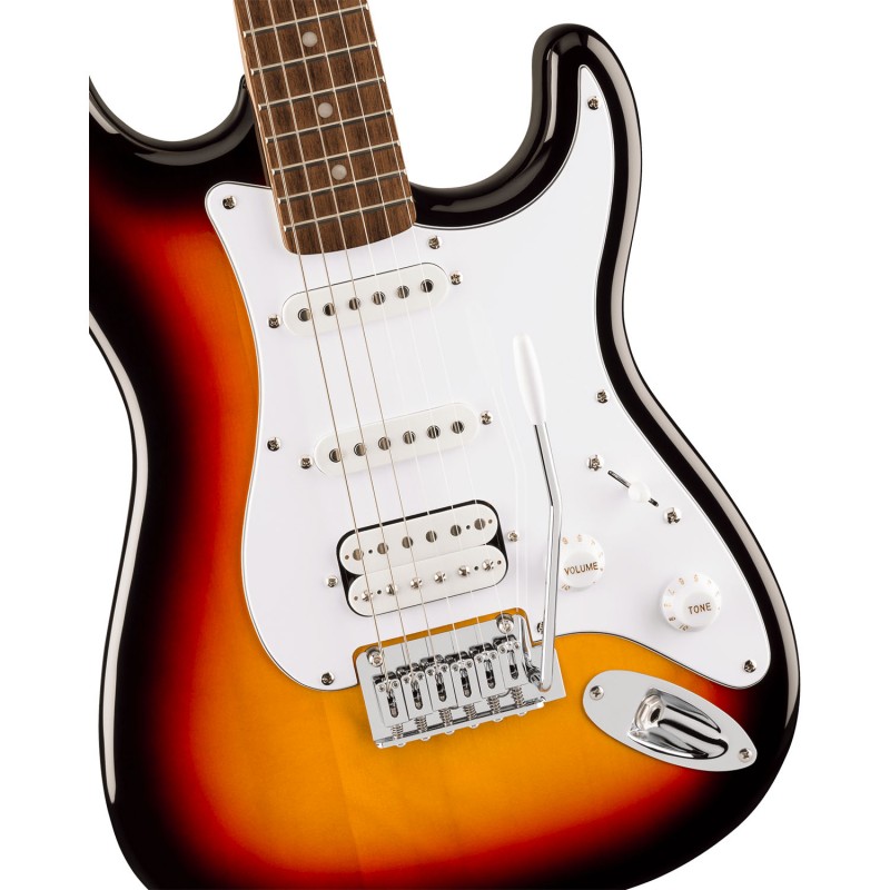 Squier Affinity Stratocaster Junior HSS LF 3-Color Sunburst - Gitara elektryczna