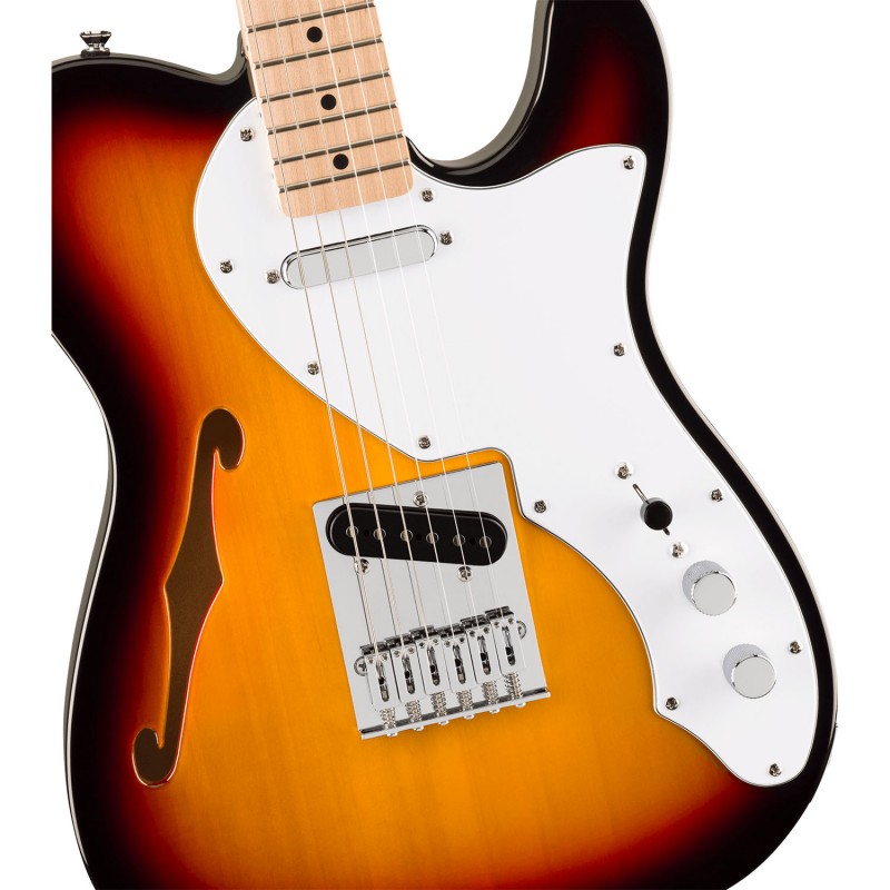 Squier Affinity Telecaster Thinline MF 3-Color Sunburst - Gitara elektryczna