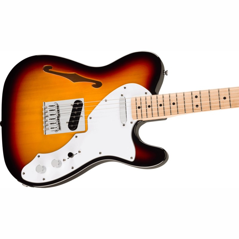 Squier Affinity Telecaster Thinline MF 3-Color Sunburst - Gitara elektryczna
