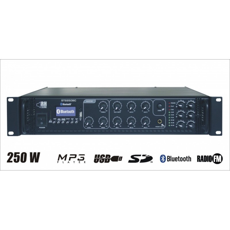 RH SOUND ST-2250BC - Wzmacniacz 100V