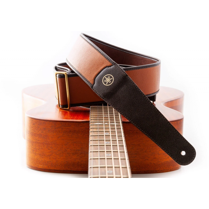 Yamaha PERFORMER LB Light Brown - Pasek do gitary - 5 - Pasy, paski - Pasek gitarowy odpowiedni zarówno do gitary akustycznej, j